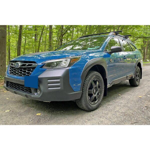 Rally Armor MF76-UR-RD/WH - 2022-25 Subaru Outback Wilderness - Red Mud Flap/White Logo
