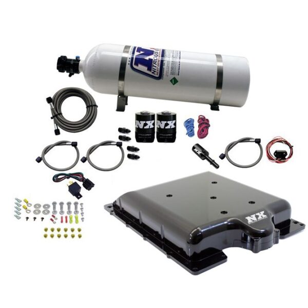 Nitrous Express Hellcat Lid With Nitrous System (100-400HP) W/ 15LB Bottle