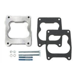 TRANS-DAPT PERFORMANCE PRODUCTS 1 IN. TALL, QUADRAJET SPACER- OPEN- CAST ALUMINUM CARBURETOR SPACER