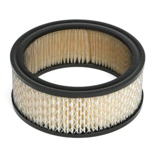TRANS-DAPT PERFORMANCE PRODUCTS ROUND HIGH FLOW AIR FILTER ELEMENT (PAPER) 6-3/8 IN. DIAMETER; 2-3/8 IN. TALL