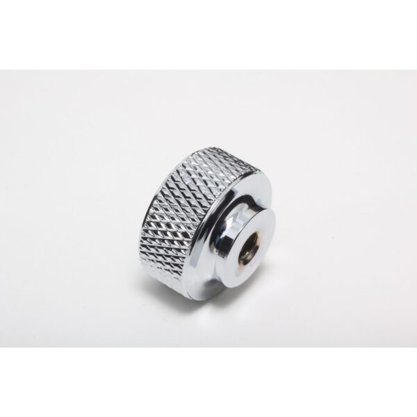 TRANS-DAPT PERFORMANCE PRODUCTS AIR CLEANER WING NUT 1/4 IN.-20; KNURLED- CHROME