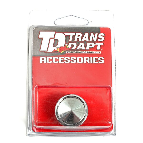 TRANS-DAPT PERFORMANCE PRODUCTS AIR CLEANER WING NUT 1/4 IN.-20; KNURLED- CHROME