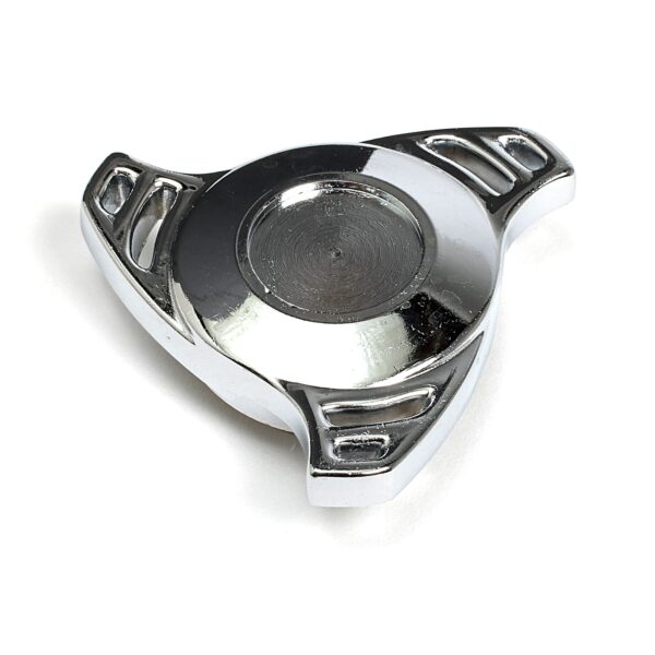 TRANS-DAPT PERFORMANCE PRODUCTS AIR CLEANER WING NUT 1/4 IN.-20; SPINNER STYLE- CHROME