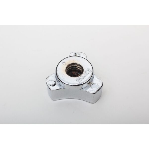 TRANS-DAPT PERFORMANCE PRODUCTS SMALL DELUXE AIR CLEANER WING NUT; FITS 1/4 IN.-20 AND 5/16 IN.-18 STUDS- BLACK WITH CHROME