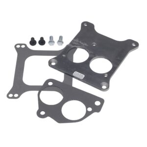TRANS-DAPT PERFORMANCE PRODUCTS BB CHEVY TBI ON TO HOLLEY 4BBL MANIFOLD- REAR MOUNT CARBURETOR TO TBI ADAPTER