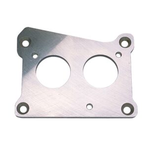 TRANS-DAPT PERFORMANCE PRODUCTS SB CHEVY TBI ON TO HOLLEY 2BBL MANIFOLD- FRONT MOUNT CARBURETOR TO TBI ADAPTER