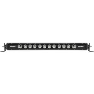 RIGID Radiance Plus SR-Series Single Row LED Light Bar With 8 Backlight Options: Red, Green, Blue, Light Blue, Purple, Amber, White Or Rotating, 20 Inch Length