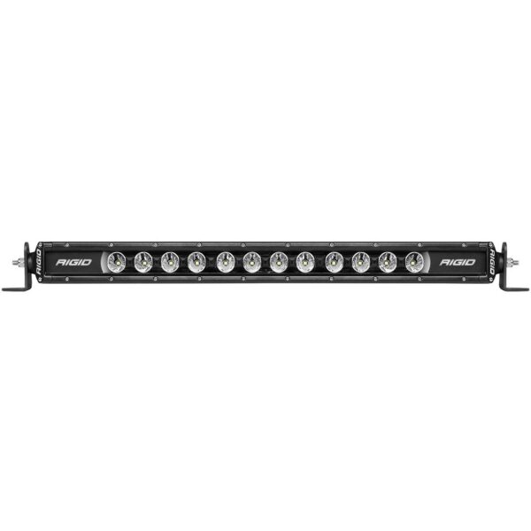 RIGID Radiance Plus SR-Series Single Row LED Light Bar With 8 Backlight Options: Red, Green, Blue, Light Blue, Purple, Amber, White Or Rotating, 20 Inch Length