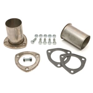 HEDMAN HEDDERS 2-1/2 IN. COLLECTOR TO 2-1/2 IN. EXHAUST HEADER REDUCERS; GASKET STYLE; STAINLESS STEEL