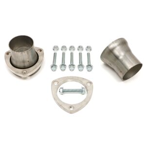HEDMAN HEDDERS 3 IN. COLLECTOR TO 2-1/2 IN. EXHAUST HEADER REDUCERS; BALL & SOCKET; STAINLESS STEEL