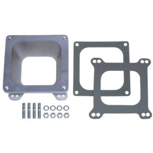 TRANS-DAPT PERFORMANCE PRODUCTS 2-1/8 IN. TALL, HOLLEY DOMINATOR 4500 TO 4BBL MANIFOLD CARBURETOR ADAPTER-CAST ALUMINUM