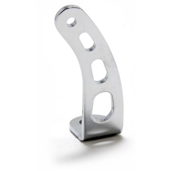 TRANS-DAPT PERFORMANCE PRODUCTS THROTTLE RETURN SPRING BRACKET; SB FORD- CHROME