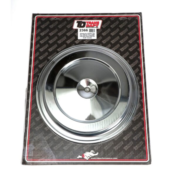 TRANS-DAPT PERFORMANCE PRODUCTS O.E.M. STYLE AIR CLEANER TOP CHROME- 88-92 SB CHEVY/GMC FULL-SIZE (ALSO OTHER 83-88 GM VEHICLES)