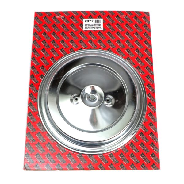 TRANS-DAPT PERFORMANCE PRODUCTS O.E.M. STYLE AIR CLEANER TOP CHROME- 1993-95 SB CHEVY/GMC FULL-SIZE PICK-UPS (DUAL WING NUT)