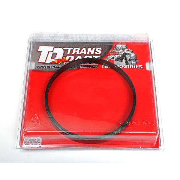 TRANS-DAPT PERFORMANCE PRODUCTS 1/2 IN. TALL AIR CLEANER RISER (5 1/8 IN. NECK)- HEAT RESISTANT PLASTIC.