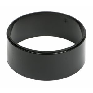 TRANS-DAPT PERFORMANCE PRODUCTS 2 IN. TALL AIR CLEANER RISER (5 1/8 IN. NECK)- HEAT RESISTANT PLASTIC.