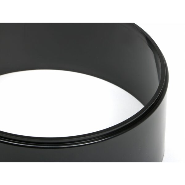 TRANS-DAPT PERFORMANCE PRODUCTS 2 IN. TALL AIR CLEANER RISER (5 1/8 IN. NECK)- HEAT RESISTANT PLASTIC.