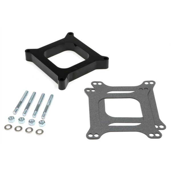 TRANS-DAPT PERFORMANCE PRODUCTS 1 IN. HOLLEY 4BBL SPACER - OPEN- PLASTIC PHENOLIC CARBURETOR SPACER