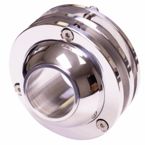 Floor Mount Swivel Ball Polished 1 1/2-inch