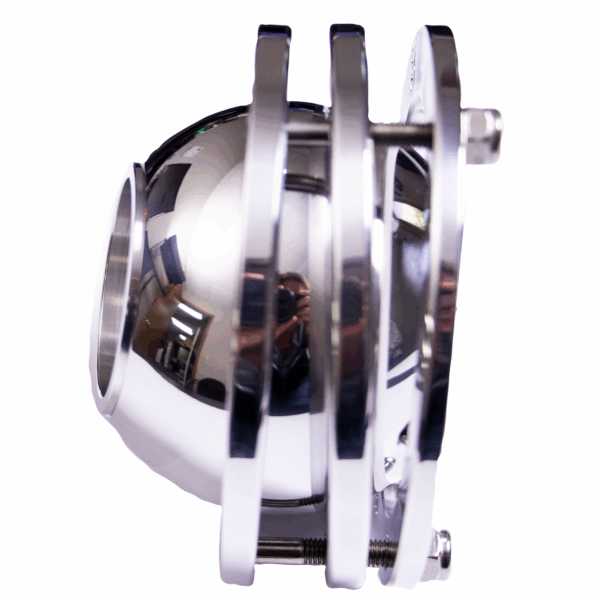 Floor Mount Swivel Ball Polished 1 1/2-inch