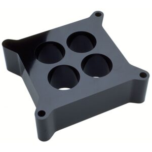 TRANS-DAPT PERFORMANCE PRODUCTS 2 IN. HOLLEY 4BBL SPACER - PORTED- PLASTIC PHENOLIC CARBURETOR SPACER