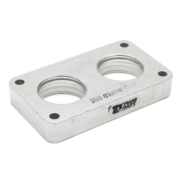 TRANS-DAPT PERFORMANCE PRODUCTS CAST ALUMINUM TORQUE-CURVE MPFI SPACER FOR 1987-95 FORD BRONCO OR F150 PICK-UP TRUCK WITH A 5.0L OR 5.8L V8