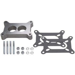 TRANS-DAPT PERFORMANCE PRODUCTS HOLLEY 2BBL 350-500-650- CAST ALUMINUM SWIRL-TORQUE CARBURETOR SPACER