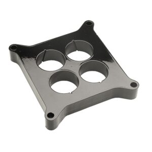TRANS-DAPT PERFORMANCE PRODUCTS 1 IN. HOLLEY 4BBL SQUARE BORE- PLASTIC PHENOLIC SWIRL-TORQUE SPACER