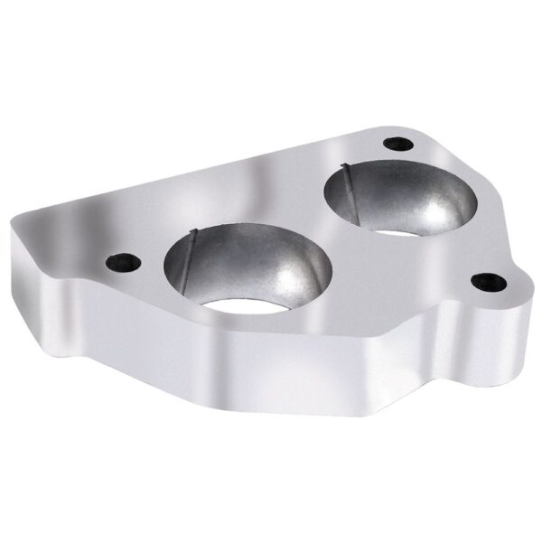 TRANS-DAPT PERFORMANCE PRODUCTS 1986-91 CHEVY/GMC TRUCKS AND SUVS WITH 4.3L V6 OR 5.0L, 5.7L V8- SWIRL-TORQUE THROTTLE BODY SPACER; SINGLE WING NUT AIR CLEANER MODELS