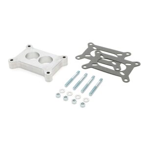 TRANS-DAPT PERFORMANCE PRODUCTS 1 IN. HOLLEY 2BBL-PORTED; BILLET ALUMINUM CARBURETOR SPACER