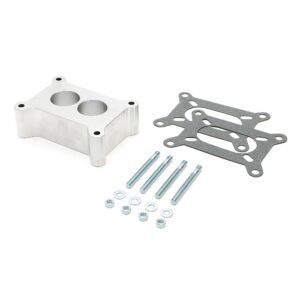 TRANS-DAPT PERFORMANCE PRODUCTS 2 IN. HOLLEY 2BBL-PORTED; BILLET ALUMINUM CARBURETOR SPACER