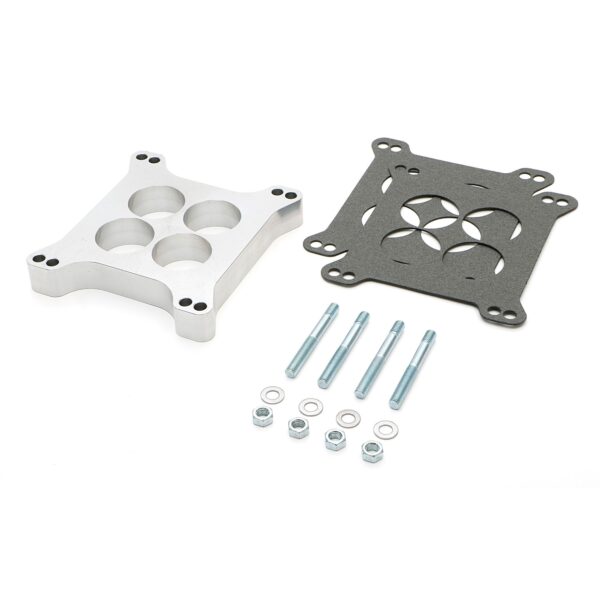 TRANS-DAPT PERFORMANCE PRODUCTS 1 IN. HOLLEY/AFB 4BBL -PORTED; BILLET ALUMINUM CARBURETOR SPACER