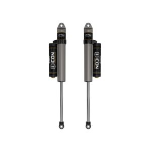 ICON 2018-2023 Jeep Wrangler JL, 2.5" Lift, Rear, V.S. 2.5 Aluminum Series Shock Absorbers, Piggyback Reservoir, Pair