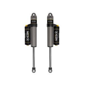ICON 1999-2004 Ford F-250/F-350 Super Duty 4WD, 3-6” Lift, Front, V.S. 2.5 Aluminum Series Shock Absorbers, Piggyback Reservoir w/ CDCV, Pair
