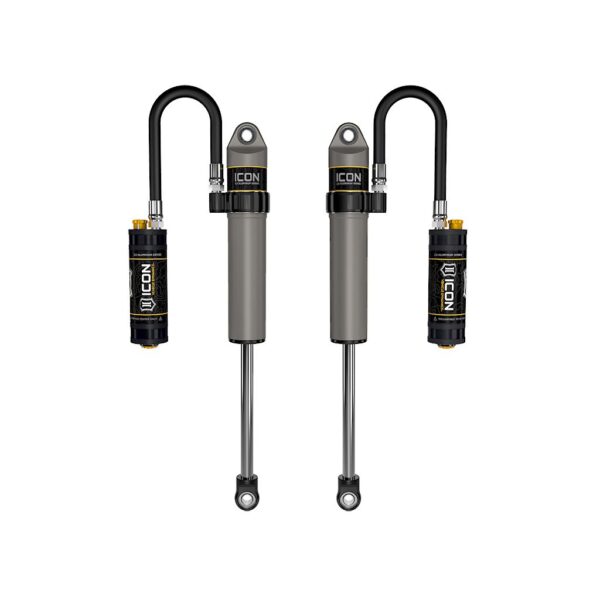 ICON 2020-2023 Jeep Gladiator/2018-2023 Jeep Wrangler JL, 2.5" Lift, Front, V.S. 2.5 Aluminum Series Shock Absorbers, Remote Reservoir w/ CDCV, Pair