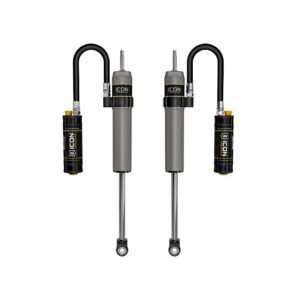 ICON 2005-2024 Ford Super Duty 4WD, 0-2.5” Lift, Front, V.S. 2.5 Aluminum Series Shock Absorbers, Remote Reservoir w/ CDCV, Pair