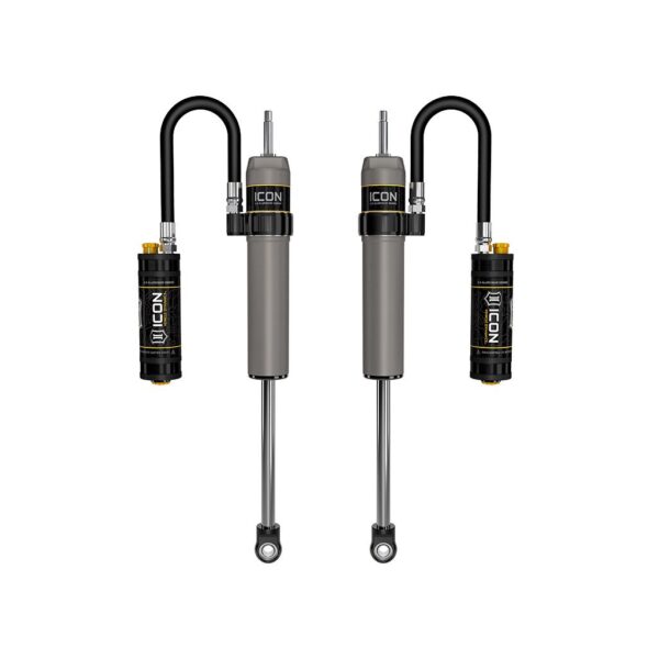 ICON 1991-2007 Toyota Land Cruiser 80/100 Series, 4-6” Lift, Rear, V.S. 2.5 Aluminum Series Shock Absorbers, Remote Reservoir w/ CDCV, Pair