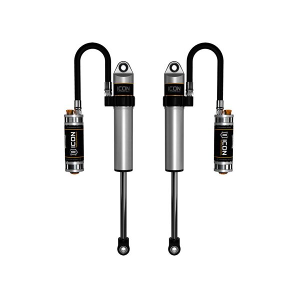 ICON 2005-2023 Toyota Tacoma/2003-2024 Toyota 4Runner//2007-2014 Toyota FJ Cruiser/2003-2009 Lexus GX470, Front 2.5 VS Remote Reservoir w/ CDCV, S2 Secondary Shocks, Pair
