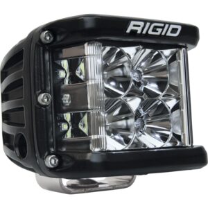 RIGID D-SS PRO Side Shooter, Flood Optic, Surface Mount, Black Housing, Single