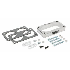 TRANS-DAPT PERFORMANCE PRODUCTS, CAST ALUMINUM WIDE-OPEN MPFI SPACER FOR 1999-2004 FORD F250, F350, F450, F550 OR MOTORHOME WITH 6.8L V10
