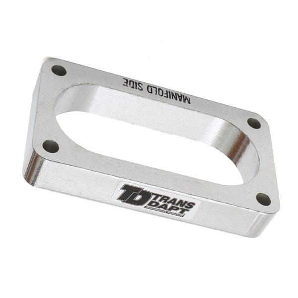 TRANS-DAPT PERFORMANCE PRODUCTS, CAST ALUMINUM WIDE-OPEN MPFI SPACER FOR 1999-2004 FORD F250, F350, F450, F550 OR MOTORHOME WITH 6.8L V10