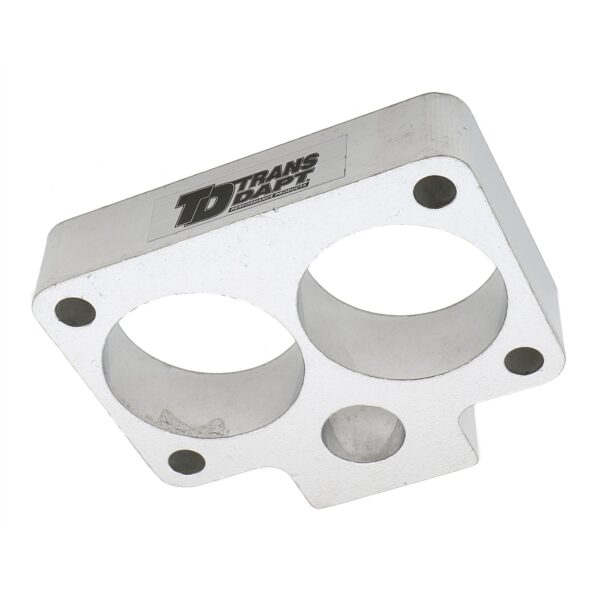 TRANS-DAPT PERFORMANCE PRODUCTS CAST ALUMINUM SMOOTH-BORE MPFI SPACER FOR 1992-02 DODGE RAM 1500, 2500, 3500 WITH 3.9L, 5.2L, OR 5.9L ENGINE