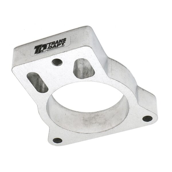 TRANS-DAPT PERFORMANCE PRODUCTS SMOOTH-BORE MPFI SPACER FOR 1999-06 CHEVY/GMC TRUCKS AND SUVS, CADILLAC ESCALADE, HUMMER H2, OR MOTORHOME WITH 4.8L, 5.3L, 6.0L OR 8.1L ENGINE