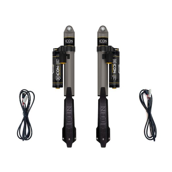 ICON 2020-2023 Jeep Gladiator, 1.5" Lift, Rear, V.S. 2.5 Aluminum Series Shock Absorbers, Piggyback Reservoir w/ CDEV, Pair