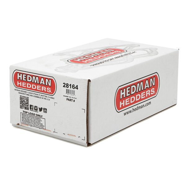 HEDMAN HEDDERS STEPPED-UNCOATED HEADERS; 1-5/8 IN. - 1-3/4 IN. TUBE DIA.; 3 IN. COLL.; SHORTY DESIGN