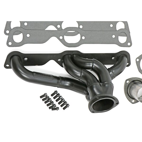 HEDMAN HEDDERS STEPPED-UNCOATED HEADERS; 1-5/8 IN. - 1-3/4 IN. TUBE DIA.; 3 IN. COLL.; SHORTY DESIGN