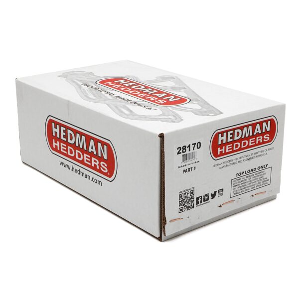 HEDMAN HEDDERS STANDARD UNCOATED HEADERS; 1-5/8 IN. TUBE DIA.; 2-1/2 IN. COLL.; SHORTY DESIGN