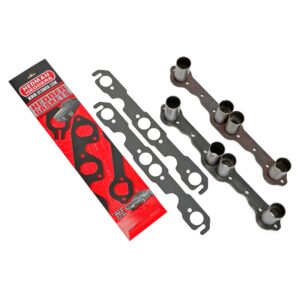 HEDMAN HEDDERS SB CHEVY HEADER FLANGES WITH 1 5/8 IN. STUBS