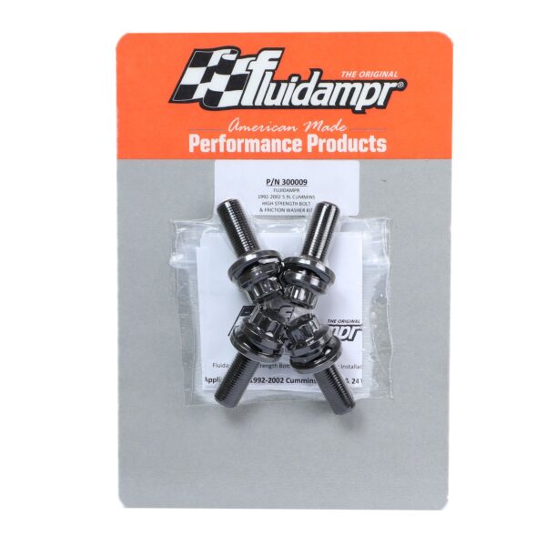 Fluidampr - 300009 - Harmonic Balancer - Fluidampr - Installation Kit - 1989-2002 5.9L Cummins 12v/24v