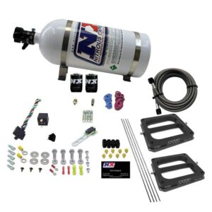 Nitrous Express DUAL/Dominator/ALCOHOL (50-100-150-200-250-300HP) WITH 10LB BOTTLE